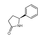 (5S)-5-苯基吡咯烷-2-酮结构式