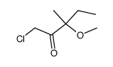 2-Pentanone,1-chloro-3-methoxy-3-methyl- picture