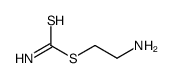 2-aminoethyl carbamodithioate Structure