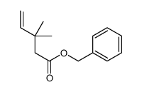 benzyl 3,3-dimethylpent-4-enoate Structure