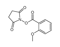 (2,5-dioxopyrrolidin-1-yl) 2-methoxybenzoate结构式