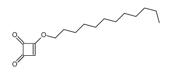 3-dodecoxycyclobut-3-ene-1,2-dione结构式