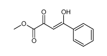 4-hydroxy-2-oxo-4-phenyl-3-butenoic acid, methyl ester结构式