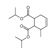 dipropan-2-yl 3-methylcyclohex-4-ene-1,2-dicarboxylate结构式