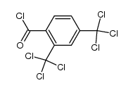 2,4-bis-trichloromethyl-benzoyl chloride结构式