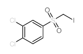 1,2-dichloro-4-(iodomethylsulfonyl)benzene结构式