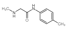 2-(甲基氨基)-N-(4-甲基苯基)乙酰胺盐酸盐图片