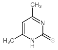 4,5-Dimethyl-2-pyrimidinethiol Structure