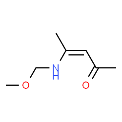 3-Penten-2-one, 4-[(methoxymethyl)amino]- (9CI)结构式