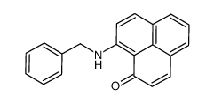 9-(benzylamino)phenalen-1-one结构式