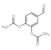 3,4-二乙酰氧基苯甲醛结构式