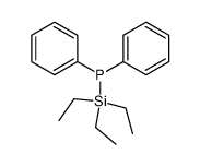 triehylsilyldiphenylphosphine结构式