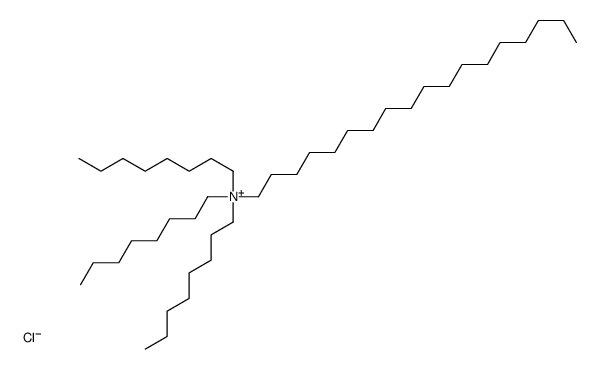 octadecyl(trioctyl)azanium,chloride Structure