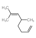 1,6-Octadiene,5,7-dimethyl- Structure