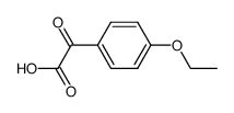 (4-ethoxy-phenyl)-glyoxylic acid结构式