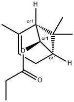 Bicyclo[3.1.1]hept-2-en-6-ol, 2,7,7-trimethyl-, 6-propanoate, (1R,5S,6R)-rel-结构式