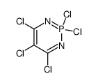 2,2,4,5,6-pentachloro-1,3,2λ5-diazaphosphorine结构式