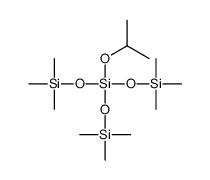 3-Isopropoxy-1,1,1,5,5,5-hexamethyl-3-(trimethylsiloxy)trisiloxane structure