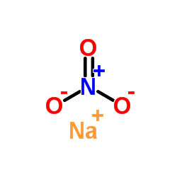 sodium nitrate Structure