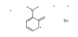 N,N-dimethyl-2-(trimethylstannylmethyl)aniline Structure