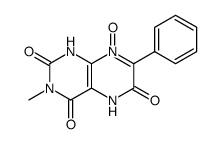 2,4,6(3H)-Pteridinetrione,1,5-dihydro-3-methyl-7-phenyl-,8-oxide picture