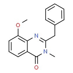 4(3)-Quinazolone,2-benzyl-8-methoxy-3-methyl- (3CI)结构式