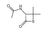 cyclic N-acetylpenicillamine Structure