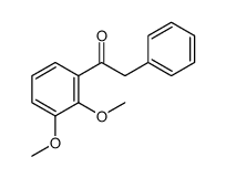 1-(2,3-dimethoxyphenyl)-2-phenylethanone结构式