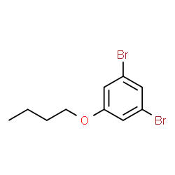 1,3-二溴-5-丁氧基苯结构式