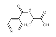 N-Isonicotinoylalanine结构式