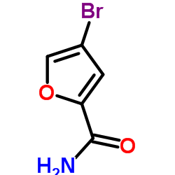 4-Bromofuran-2-carboxamide structure