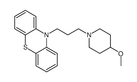 10-[3-(4-methoxypiperidin-1-yl)propyl]phenothiazine结构式