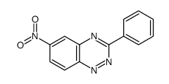 6-nitro-3-phenyl-1,2,4-benzotriazine Structure