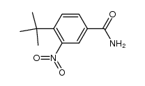 4-tert-butyl-3-nitro-benzoic acid amide Structure