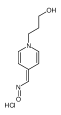 [1-(3-hydroxypropyl)pyridin-4-ylidene]methyl-oxoazanium,chloride结构式