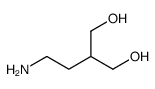 4-氨基-2-羟基甲基-1-丁醇结构式