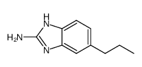 1H-Benzimidazol-2-amine,5-propyl-(9CI)结构式