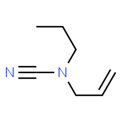 Cyanamide, 2-propenylpropyl- (9CI) Structure