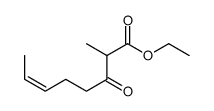 ethyl 2-methyl-3-oxooct-6-enoate Structure