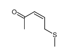 3-Penten-2-one, 5-(methylthio)-, (Z)- (9CI) Structure