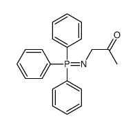 1-[(triphenyl-λ5-phosphanylidene)amino]propan-2-one结构式