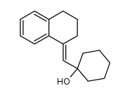 (E)-1-[(2,3-benzo-2-cyclohexylidene)methyl]cyclohexanol Structure