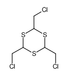 2,4,6-tris(chloromethyl)-1,3,5-trithiane结构式