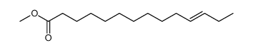 methyl (E)-11-tetradecenoate结构式