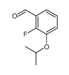 2-Fluoro-3-isopropoxybenzaldehyde Structure