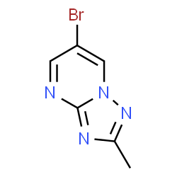 6-Bromo-2-methyl-[1,2,4]triazolo[1,5-a]pyrimidine structure