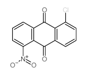 9,10-Anthracenedione,1-chloro-5-nitro- Structure