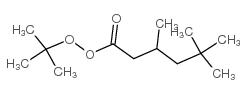 叔丁基过氧化-3,5,5-三甲基己酸酯结构式