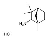 (1S)-2endo-amino-1.3.3-trimethyl-norbornane, hydrochloride Structure