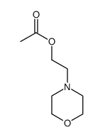 N-(2-ethanoyloxyethyl)morpholine结构式